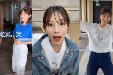 【TikTok】堤礼実アナの『手首からマンゴー』が可愛いすぎ！