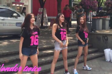 TWICE　MINA　ミナ、ソミ、ナッティのsixteen時代の映像です。