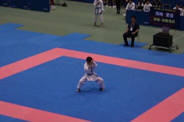 2019年IH 空手道 女子 個人形 第2ラウンド 岡崎愛佳 （御殿場西 静岡）