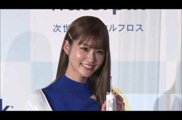 めるること生見愛瑠、9教科0点を告白！要潤もタジタジ…次世代デンタルフロス「ウォーターピック」新製品発表会