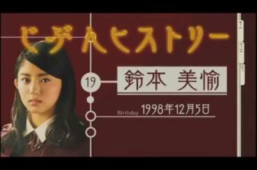【欅坂46】鈴本美愉 自分ヒストリー【すずもん】