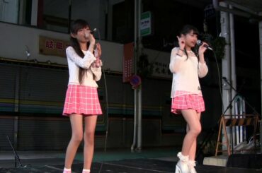 jamini ( 古田愛理&佐藤樹里 ) ＆ Amie Ange（ RYOKO&RINKA)／ 岐阜 柳ヶ瀬 夜空カフェ 2016年7月1日