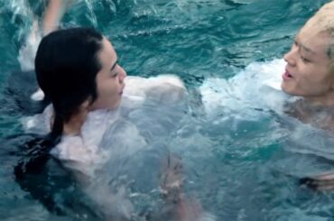 小松菜奈、菅田将暉と海に飛び込み溺れる鮮烈シーン　映画「溺れるナイフ」特別映像　#Nana Komatsu　#Masaki Suda