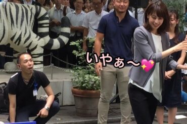 再編集！！！サービス精神旺盛！カトパンが立位体前屈やっちゃいましたw(その服装で大丈夫？) 思わぬ記録が！(ご結婚おめでとうございます㊗️)