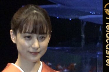 山本美月が艶やかな着物姿で登場【アートアクアリウム】