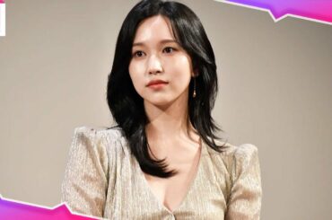 TWICEミナ、日本イベント登場！SEXYなミニ丈ドレスで美ボディ披露 「どうする?真夜中の撮影」 キャンペーン公開記念イベント【미나／MINA／트와이스】