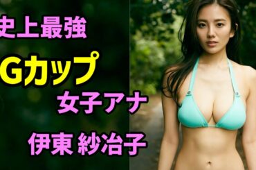 【伊東紗冶子】え○ちな体の女子アナ参戦！しかもあの大企業のお嬢様なんて…