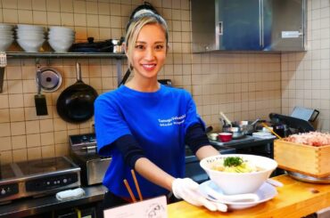 ラーメン女子まとめ 天六チョンマゲ 王道家直系 との丸家 うさぎや 一二三家 まる豚 Japanese ramen girls special feature！