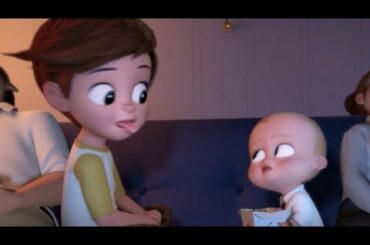 芳根京子とムロツヨシ、ひそひそ密談の内容は？／映画『ボス・ベイビー』本編映像