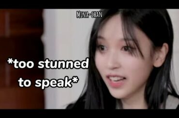 mina was never been this loud before, until this moment...