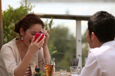 テラハ筧美和子、てっちゃん「恋人のような雰囲気」 　「メルカリ」CMメーキング映像