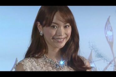 蛯原友里が登場！　資生堂「ベネフィーク」新スキンケア発表会(1)