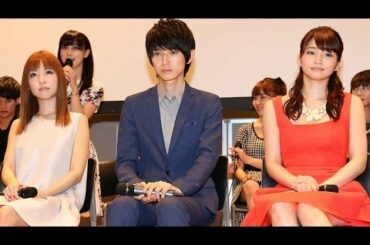 神田沙也加、本郷奏多、岡本玲が登場　舞台「ダンガンロンパ」会見(1)