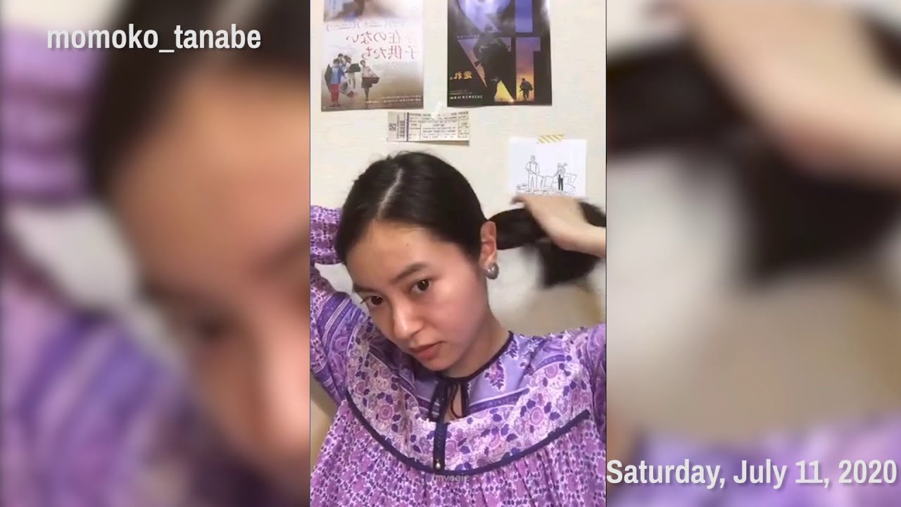 Momoko Tanabe Live Instagram 11 July 2020 Momoko Tanabe Live Instagram 11 July 2020