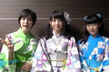 渡邉幸愛＆浅川梨奈＆内村莉彩（SUPER☆GiRLS）／月刊デ☆ビュー2014年10月号掲載