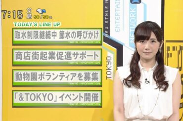 堀潤「れみみさん、どんな動物が一番お好きですか？」 榎本麗美「象が好きです」 堀潤「森井さん！」 [モーニングCROSS]