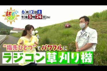 2021 06 12（土）なぞマチ!?▽ラジコンで草刈り【番宣】