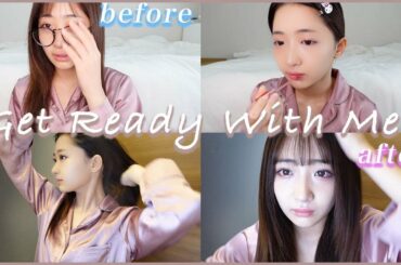 【GRWM】お仕事前に最近の出来事をゆる〜く話しながらメイク♡