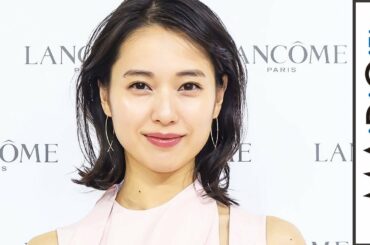 戸田恵梨香、お気に入りは「胸元のカッティング」　ヌーディーピンクのノースリーブドレス姿
