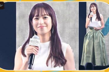 鷲見玲奈、ノースリーブの爽やかコーデ　TGCで4度目の司会 　【TGC 2022 A/W】