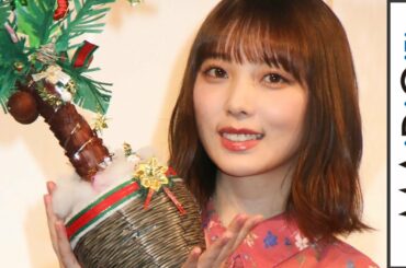 乃木坂46与田祐希、花柄シャツワンピのガーリーコーデ　ふんわりヘアでキュートな笑顔