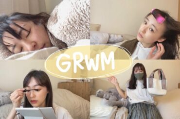 【GRWM】朝の準備を私と一緒にしませんか？/雑談メイク【vlog】
