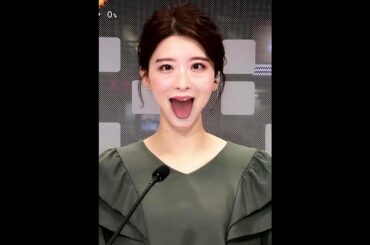 【郡司恭子アナ】『べーっ』が美しい！