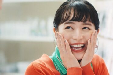 清野菜名、パートナーと理想のマスク探し！キュート＆驚きの表情披露　「パステルマスク」新CM