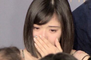 松岡茉優、カンヌ映画祭で大粒の涙！／映画『万引き家族』カンヌ公式記者会見