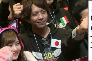 「鉄拳7」世界一に日本のノビさん！佐野ひなこもコスプレで登場　「鉄拳7『THE KING OF IRON FIST TOURNAMENT 2015』」　#Tekken 7　#event