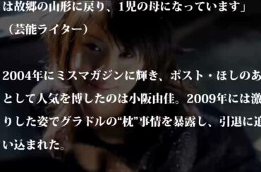 【裏芸能】闇に消えた豊乳アイドル青木裕子、小阪由佳、小野恵令奈の現在を大追跡