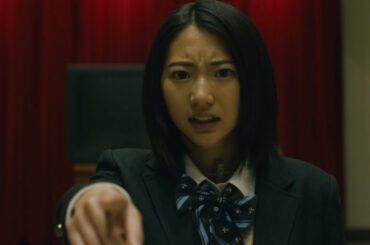 ネタバレ防止でほぼモザイク！武田玲奈の主演映画「人狼ゲーム インフェルノ」特報が公開