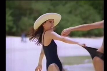 1993CM 水着　石田ひかり　一色紗枝