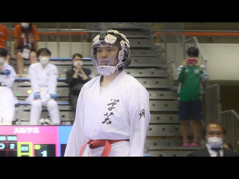 2021インターハイ 女子団体組手三回戦 大阪学芸VS博多 2021インターハイ 女子団体組手三回戦 大阪学芸VS博多