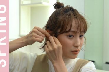 【ヘアアレンジ】高橋愛のモーニングヘアルーティン！