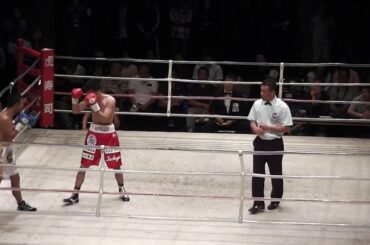 【ﾀｲﾄﾙﾏｯﾁ】上原拓哉(赤)vsﾉﾝﾃﾞｨｱ･ｿｰﾊﾞﾝｶﾙ(青)2017.5.7