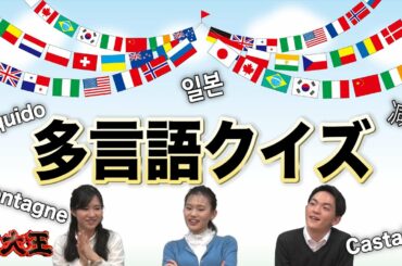 東大生なら問題文にいろんな言語が混ざっても解けちゃう？【多言語クイズ】