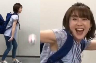 宮司愛海アナの『槙野チャレンジ』が可愛いすぎ！