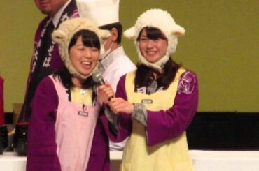 高井アナ坂本アナ