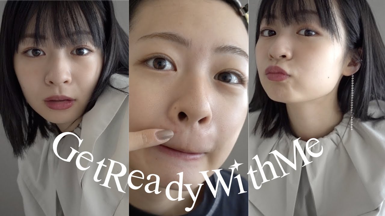 GRWM : ニキビ出来ても楽しい休日⤴︎ GRWM : ニキビ出来ても楽しい休日⤴︎