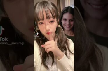 リココナと謎の外国人🙀　桜木心菜　中山莉子