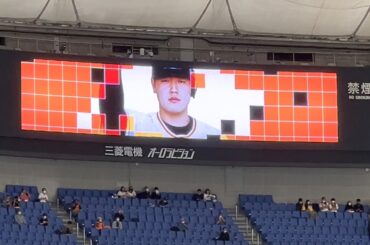 2021 10 23　東京ドーム　巨人　スタメン発表