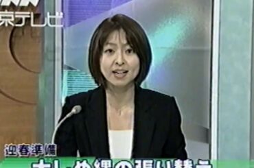 2007年12月29日のニュース#2（大雪警戒・交通混雑ピークなど）豊田順子・鶴木陽子（2007）