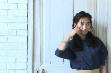 ノンノ１１月号　大政絢・岡本あずさ・竹富聖花“30％ボヘミアン”撮影の様子