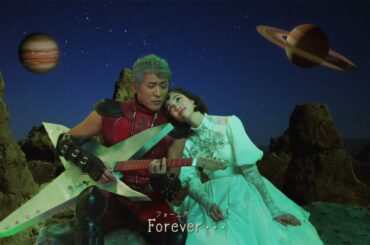 吉川晃司、全編英語の“B級SF映画”風CMでヒーローに　姫役の水原希子と初共演