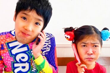 みのちゃんはパパのまねっこしたい！/ おともだちとまねっこ対決＊コラボ　教育