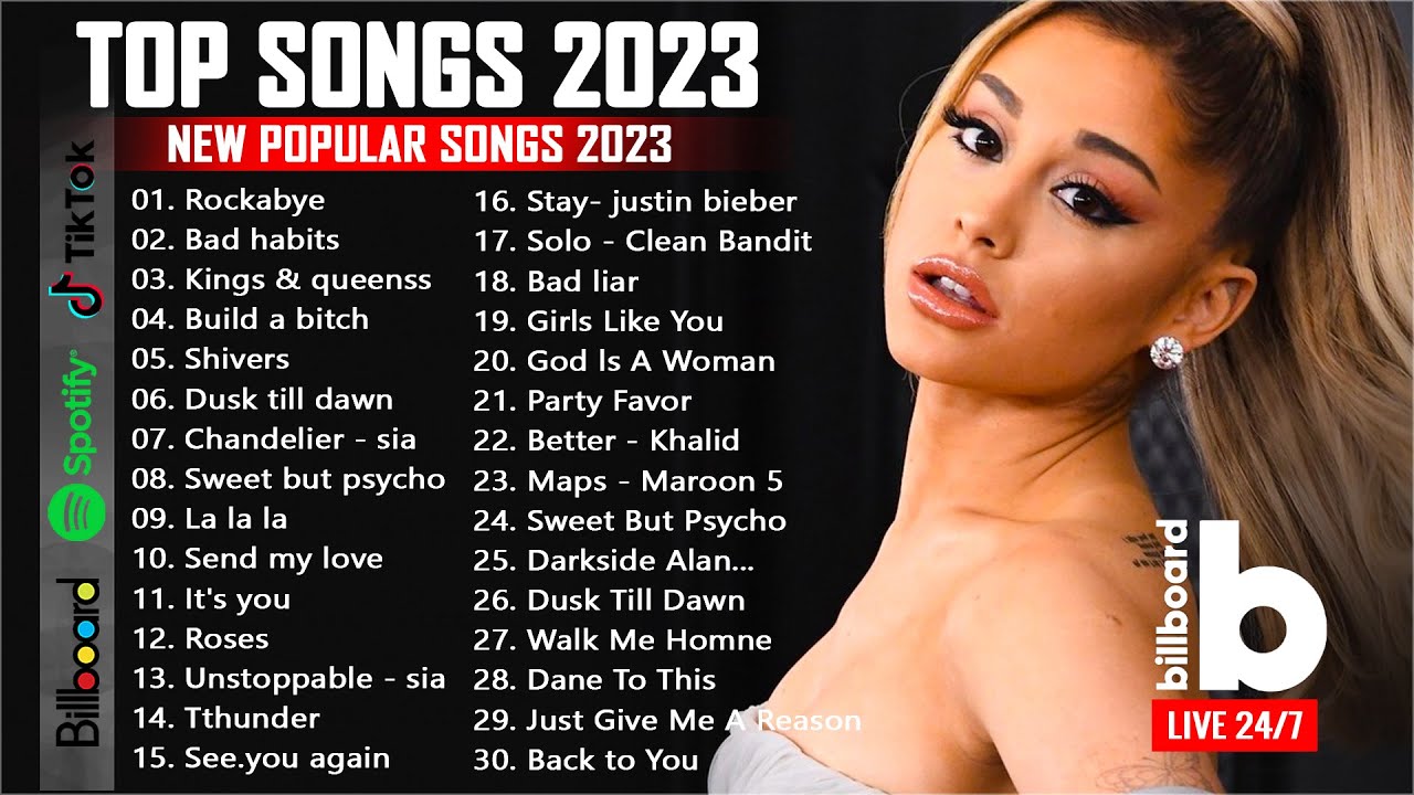 pop-hits-2023-maroon-5-ed-sheeran-rihanna-billie-eilish-ariana