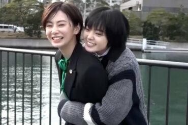 平手友梨奈が北川景子をバックハグ「終わってほしくない～」　映画『さんかく窓の外側は夜』メイキング映像