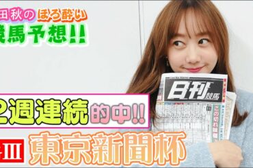 【競馬大予想!!】東京新聞杯(G3)| 高田秋のほろよい気分