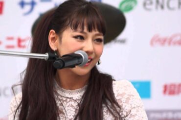 西内まりや 「ありがとうForever…」福岡マラソン2015EXPO